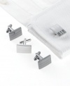 Accent your look with the true minimalist style of these cufflinks from Geoffrey Beene.