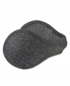 Stylish herringbone ear warmer provides three layers of protection to keep you warm, dry and comfortable on the coldest of winter days. A patented, behind-the-head design fits comfortably over ears and can be worn with hats, helmets and glasses. Collapses for easy storage.