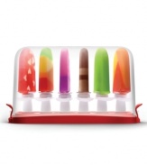 Keep your cool with Quick Pops on demand! A convenient case with an airtight enclosure locks in freshness and flavor. Holds up to 6 pops for a ready-to-eat sweet treat and doubles as the perfect display for bringing pops to the table.