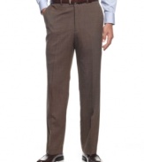 Keep your workweek rotation feeling fresh with these dress pants from Louis Raphael.