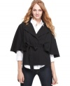 In a hot cape shape, this LA Kitty coat is the perfect pick for a trendy fall cover-up!