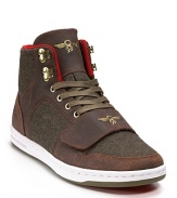 Creative Recreation Cesario Khaki Wool Brown Sneaker