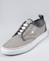 With sporty details and contrast trim accents, this pair from Creative Recreation gives you a stylish sneaker option.