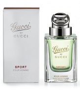 This fresh new addition to the iconic franchise was created specifically for the active, on the go Gucci man. He aspires to a casual, clean fragrance that is easy to wear for his active, outdoor moments. 