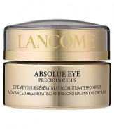 Smoothes. Tightens. Regenerates Radiance. Exclusive innovation from Lancôme. A powerful combination of unique ingredients -- Reconstruction Complex and Pro-Xylane™ -- has been shown to improve the condition around the stem cells, and stimulate cell regeneration to reconstruct skin to a denser quality. Immediately, the eye contour appears smoother and more radiant. Day 7, signs of fatigue are minimized and the appearance of puffiness is reduced. Day 28, density is improved.