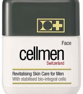 EXCLUSIVELY AT SAKS. Unique cellular skin care treatment exclusively formulated for men's skin with active stabilized bio-integral cells. Nourishing treatment is enriched with vitamins E and C to fight against free radicals.