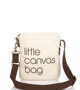 Carry your essentials in true Bloomingdale's style with our Little Canvas Bag.