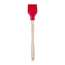 Great for grilling and roasting, this basting brush expertly sauces meats, fish and even bread. Made of 100% premium quality silicone, its thick bristles resist stains and do not absorb food flavors. Easy to clean, the bristle head detaches and is dishwasher safe.