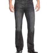 Stay on-trend with your denim style wearing these distressed jeans from Buffalo David Bitton.