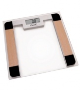 Step onto a scale you can trust! Applauded for its accuracy and consistency with an easy-to-use design that features a hold function to show weight even after you've stepped off the scale and a tap platform that turns on when you step on. Constructed from tempered glass, this high-quality scale is impact resistant and easy-to-read with a sleek digital screen. 5-year warranty. Model B180SC.