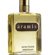 A brisk after shave splash that refreshes and tones a man's freshly shaven face, leaving a bracing sensation. 8.1 oz. 