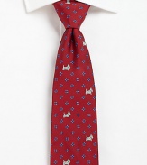 EXCLUSIVELY OURS. This limited-edition, novelty print tie is all business...with a wink.SilkDry cleanMade in USA