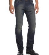 With a modern straight leg and stretch design, these Volcom jeans are flawlessly flattering.