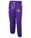 Show off your pride for the LA Lakers in these sweatpants by adidas.