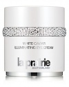 Achieve unparalleled brightening for the most expressive part of your face - your eyes. This sheer, hydrating cream targets the appearance of darkness in the eye area that can be caused from hyper-pigmentation or circulation issues. It brightens, supports, and smooths as it targets eye-area aging concerns; the appearance of dark circles, puffiness and wrinkles.