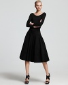 Donna Karan New York Dress - Belted Inverted Pleat