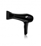 Easy-to-use, Tourmaline-infused hair dryer that reduces drying time and fights frizz for healthy hair that shines. Patented technology dries hair up to 40% faster than conventional dryers and infuses the hair with fine powder from the highest-quality Tourmaline gems.