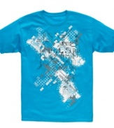 With a rad abstract graphic, this New World T shirt can be whatever you want it to be.