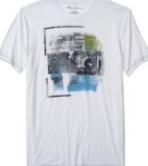 Graphic tees like this one from Kenneth Cole New York are this year's summer staple.