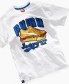 For the little guy who just can't get enough: Puma's graphic T-Shirt tells the world that he's Hungry For The Game