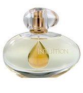 The Intuition experience is like no other. Luminous and sensual, it begins with a sensation of citrus nectars, including orange, mandarin, bergamot and grapefruit, warms to velvety floral notes of rose, gardenia petals and Chinese rhodedendron. Reveals a rich golden heart of amber. 3.4 oz. Made in USA. 