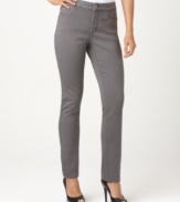 Whatever you call them – denim leggings, pull-on jeans or jeggings – this pair from Not Your Daughter's Jeans fits a woman's body perfectly. The pewter wash gives them an fashion-forward edge!