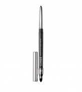 Favourite automatic eyeliner pencil now in richly pigmented shades for instant intensity. Glides on. Smudges to a smooth blur of colour with the convenient smudge tool on opposite end. Needs no sharpening -- silky formula is always ready to line and define with ease. Stays on all day. Ophthalmologist Tested. 