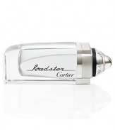 Roadster has been crafted by a jeweler intent on contrasting hot and cold. Cartier chooses to divulge the astonishing seductive powers of a crisp note of mint, seconded by patchouli and cashmere wood merge in a sensuous and comforting accord.Roadster is excessively fresh, invigorating and personal. A lustrous fragrance for him that provides an olfactory reflection of Cartier with its taste for independence and astounding beauty.