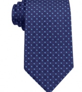 On point. Your workday look will be spot on with this dotted tie from Club Room.