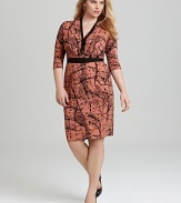 Karen Kane Plus Size Tuck Dress