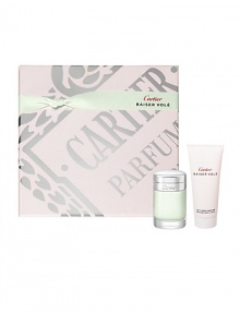 Set includes: Baiser Vole eau de toilette, 1.6 oz. and body lotion, 1.6 oz. 