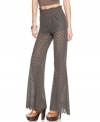 Dance on in Free People's party-worthy pants! The sheer lace is pure seduction!