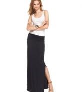 Wear it as a skirt or dress, this T Tahari maxi is perfect for a stylishly versatile spring wardrobe!