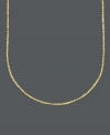 Perfectly luxurious. This perfectina chain in 14k gold adds an extra hint of shine to your outfit. Approximate length: 20 inches.