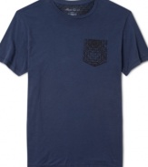 A cool geo graphic gives this Kenneth Cole New York tee an edgy style. (Clearance)