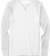 Casual meets cool. This raglan shirt from American Rag will be your fave laid-back look.