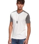 Simplify your style this summer with this easy winner of a t-shirt from Kenneth Cole New York.