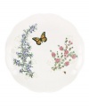 Fresh from the garden, Butterfly Meadow Herbs dinner plates from Lenox feature sturdy porcelain with flowering herbs and a delicately scalloped edge. Qualifies for Rebate