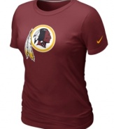 Team player. Show support for your favorite football team in this Washington Redskins NFL t-shirt from Nike.