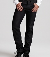 MARC BY MARC JACOBS brings a relaxed fit to these straight leg jeans for off-duty cool.