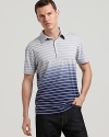 BOSS Black San Remo Dyed Striped Polo Shirt - Classic Fit