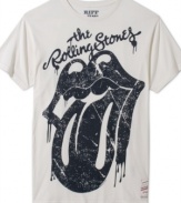 Say Ahh! & emerge with style in the iconic graphic t-shirt by the Rolling Stones.