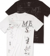 Get penthouse style with these skyscraper graphic t-shirts from Marc Ecko Cut & Sew.