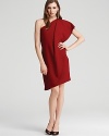 Cut a hyper-modern silhouette in this Mark + James one-shoulder dress.