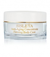 Sisley's first major global anti-aging skincare for the body, to combat the visible effects of aging and allow women to have the appearance of a younger and more toned body. A concentrate of 19 plant-based active ingredients combat the signs of skin aging on the body including slackening, cellulite, fine lines, and dehydration. The formula combines the power of a serum, the comfort of a cream and the effectiveness of a tightening agent.