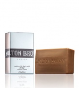 A true multi-tasker. Use this bar to clean, refresh, hydrate and condition the face and body and create a rich, creamy foam for shaving. Enriched with karité butter, aloe vera and aromatic oils of sandalwood, citrus and patchouli, this is also an ideal cleanser for travel. 8.8 oz. 