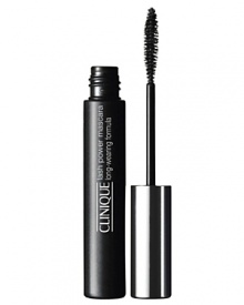 Vows to look pretty for 24 hours without a smudge or smear. One stroke and these pretty lashes last through rain, sweat, humidity, tears. Yet the formula removes easily with warm water. Unique brush reaches and beautifully lengthens even the tiniest lashes. Ophthalmologist tested, too.