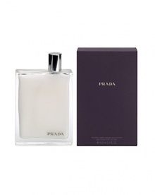 New at Bloomingdale's. The first men's fragrance from Prada. A magnetic amber that is daring and fresh, yet abstract and mysterious.