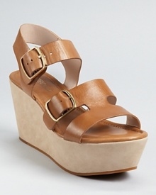 Rosegold Wedges - Ali Strappy