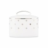 Kate Spade's Larabee Road Platinum, peppered with platinum polka dots, will give your table its own personality. Crafted of white bone china, each piece is dishwasher safe.